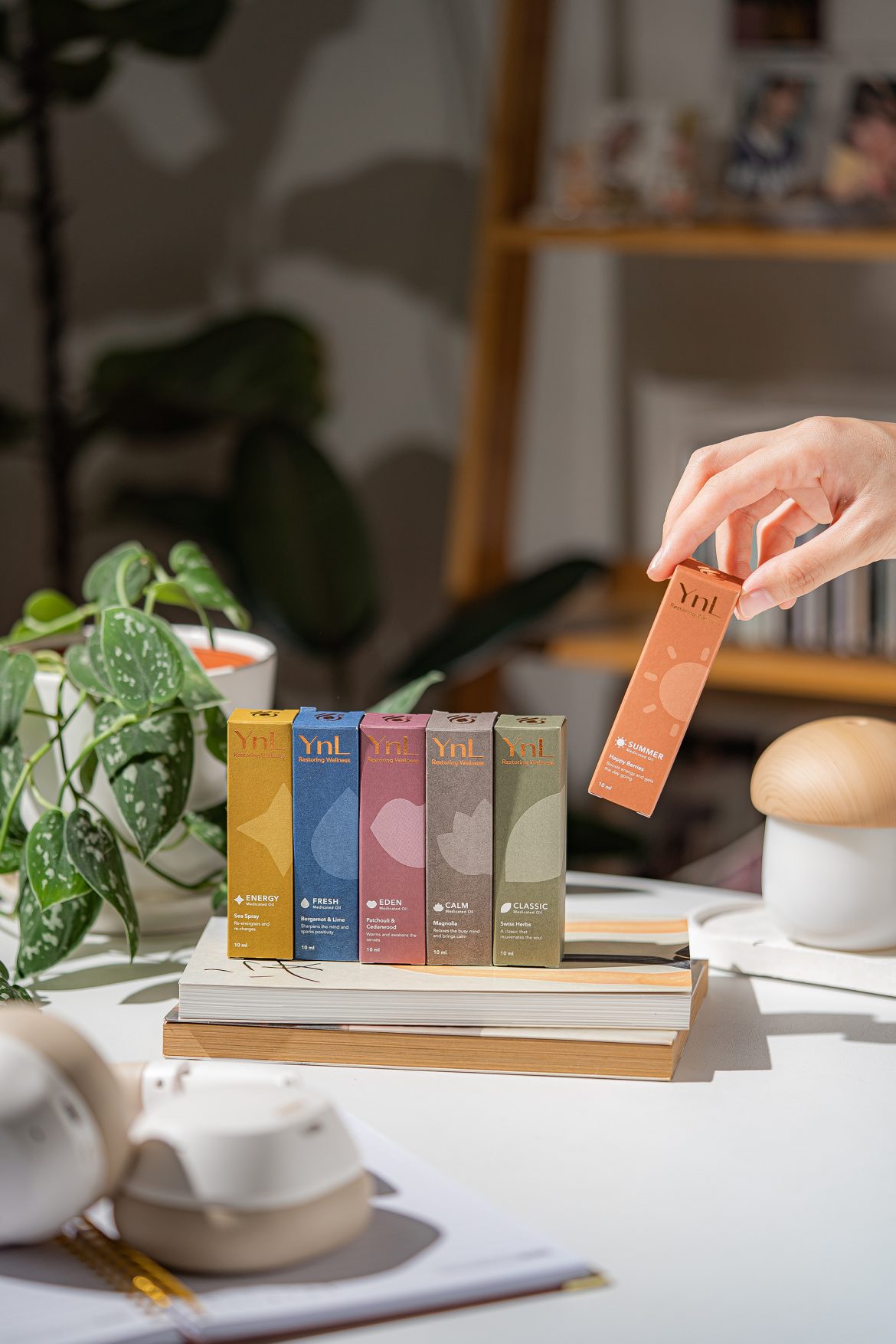 YnL Aromatherapy Oil full range made in Singapore botanical