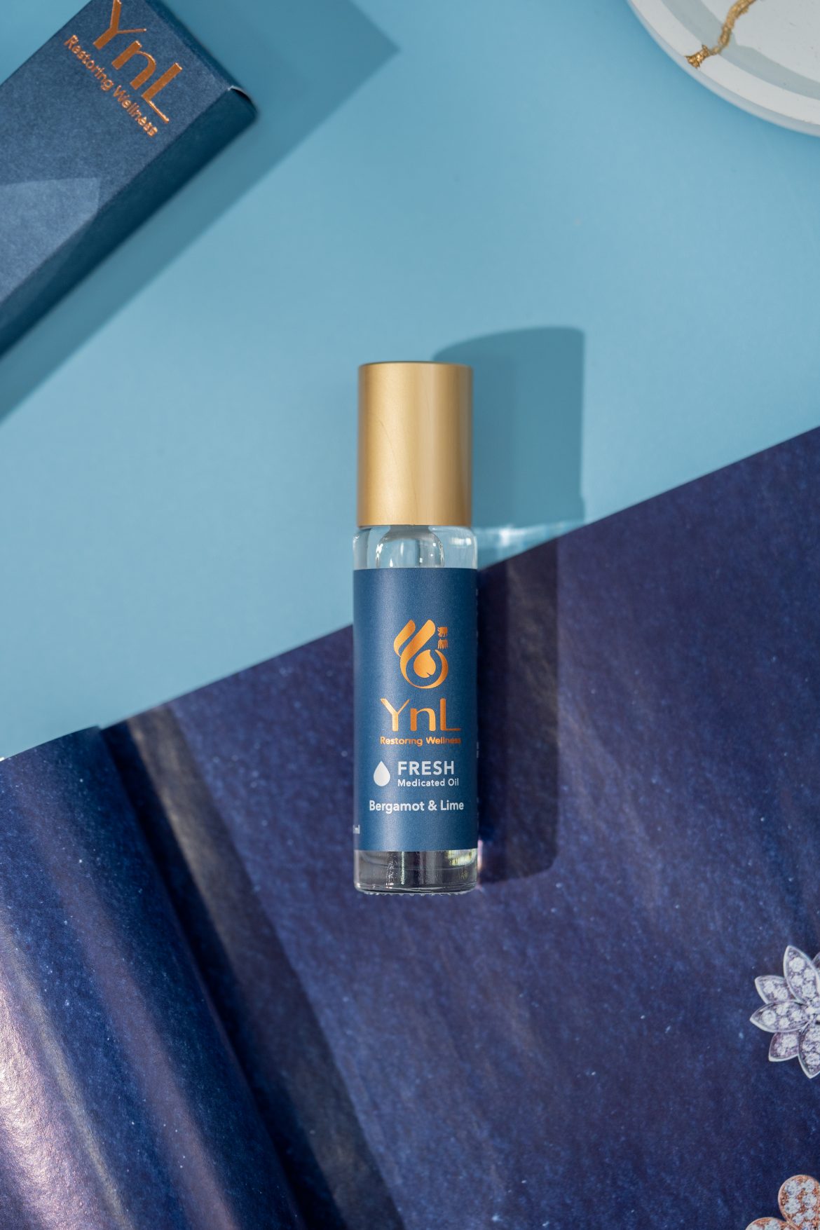 YnL Fresh Bergamot Lime aromatherapy oil made in Singapore botanical